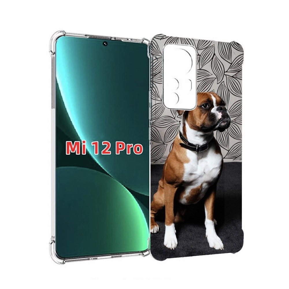 

Чехол MyPads боксер собака для Xiaomi 12S Pro, Прозрачный, Tocco