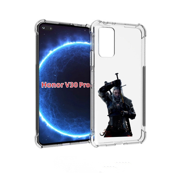 

Чехол бампер MyPads The-Witcher-3-Ведьмак для Honor V30 P, Прозрачный, Tocco