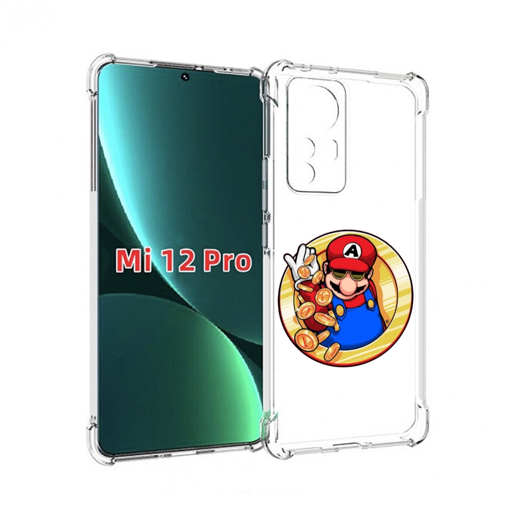 

Чехол MyPads богатый марио для Xiaomi 12S Pro, Прозрачный, Tocco