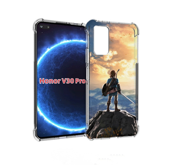 

Чехол бампер MyPads The Legend of Zelda для Honor V30 Pro, Прозрачный, Tocco