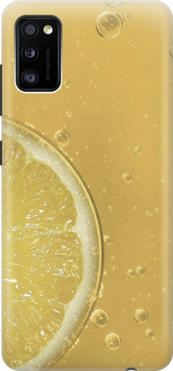 

Силиконовый чехол на Samsung Galaxy A41 с принтом "Лимонад", Белый;желтый, 2850