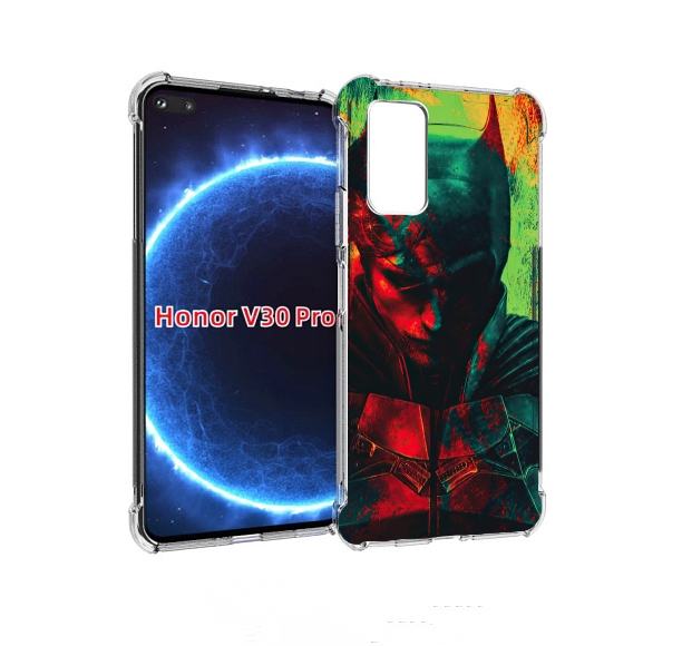

Чехол бампер MyPads The Batman для Honor V30 Pro, Прозрачный, Tocco