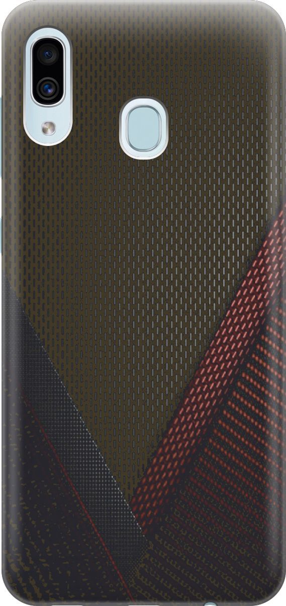 

Силиконовый чехол на Samsung Galaxy A40 с принтом "Полотна", Красный;черный, 2849