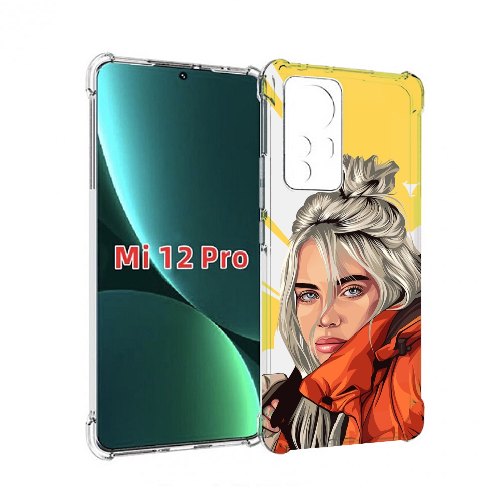 

Чехол MyPads билли-айлиш-в-куртке для Xiaomi 12S Pro, Прозрачный, Tocco