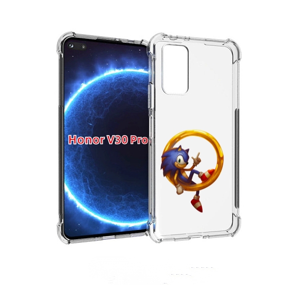 

Чехол бампер MyPads Sonic-R для Honor V30 Pro, Прозрачный, Tocco