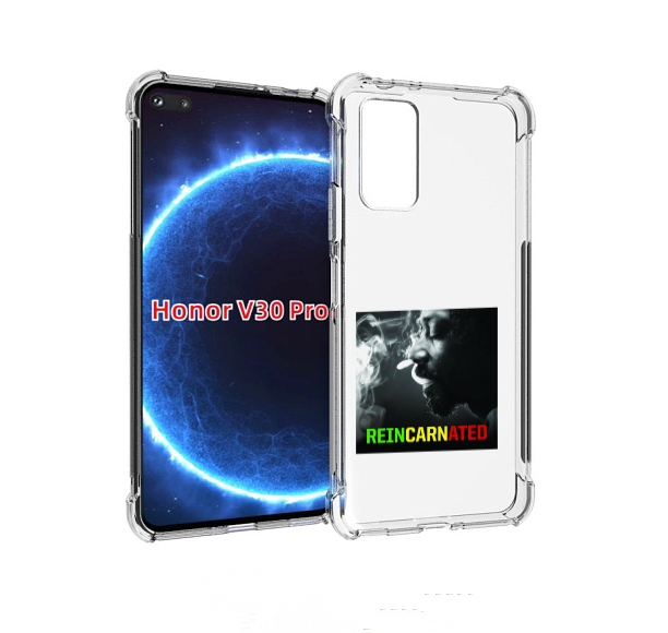 

Чехол Бампер Mypads Snoop Dogg Reincarnated Для Honor V30, Прозрачный, Tocco