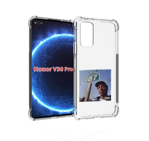 

Чехол Бампер Mypads Snoop Dogg Neva Left Для Honor V30 Pr, Прозрачный, Tocco