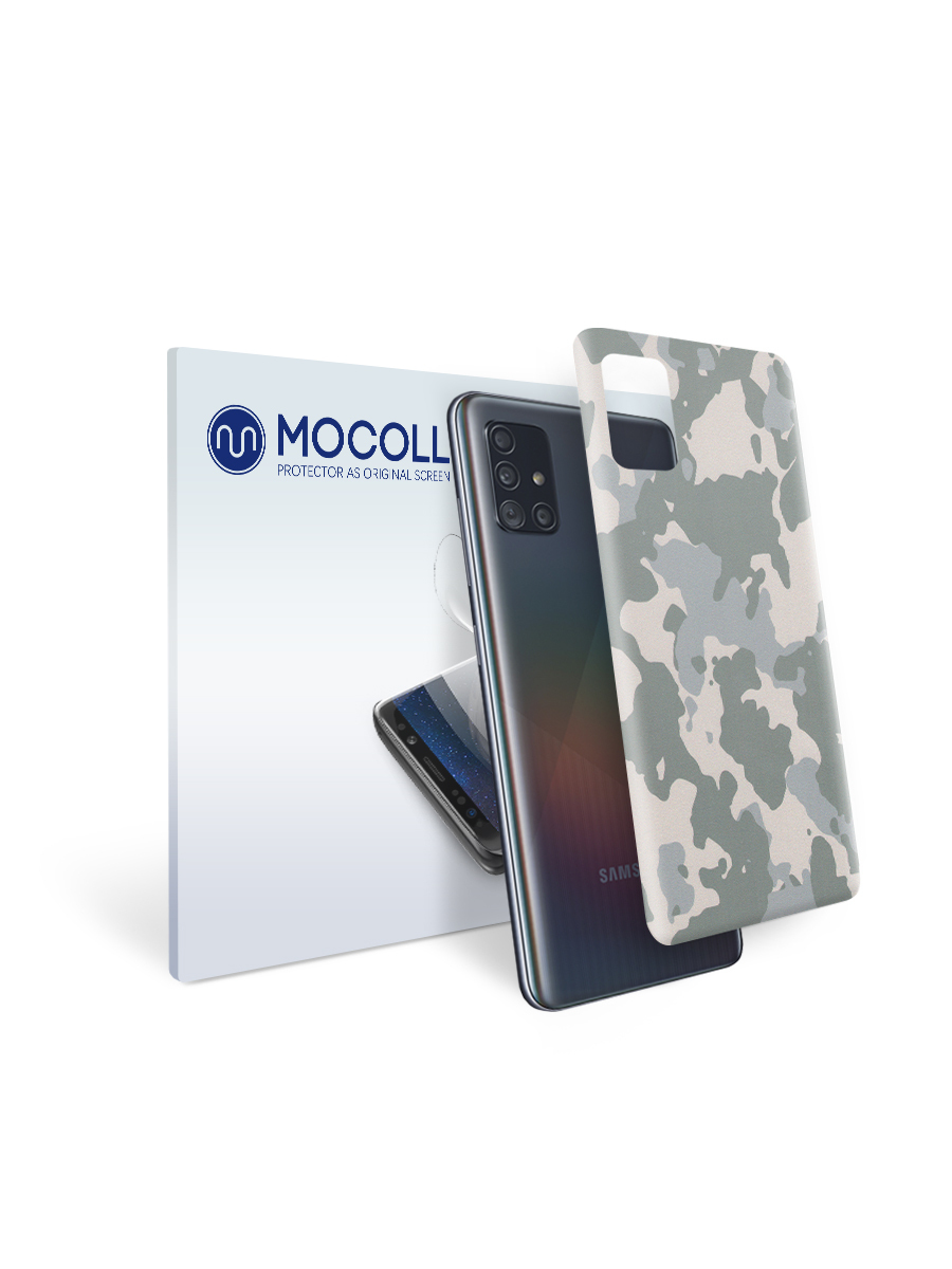 

Пленка защитная MOCOLL для задней панели Samsung GALAXY J6 2018 Хаки серый