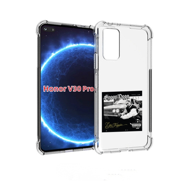 

Чехол Бампер Mypads Snoop Dogg Ego Trippin’ Для Honor V30, Прозрачный, Tocco