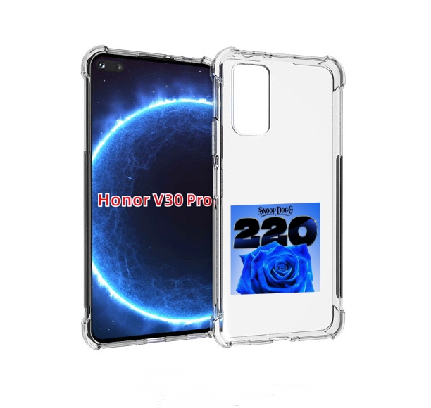 

Чехол Бампер Mypads Snoop Dogg 220 Для Honor V30 Pro, Прозрачный, Tocco