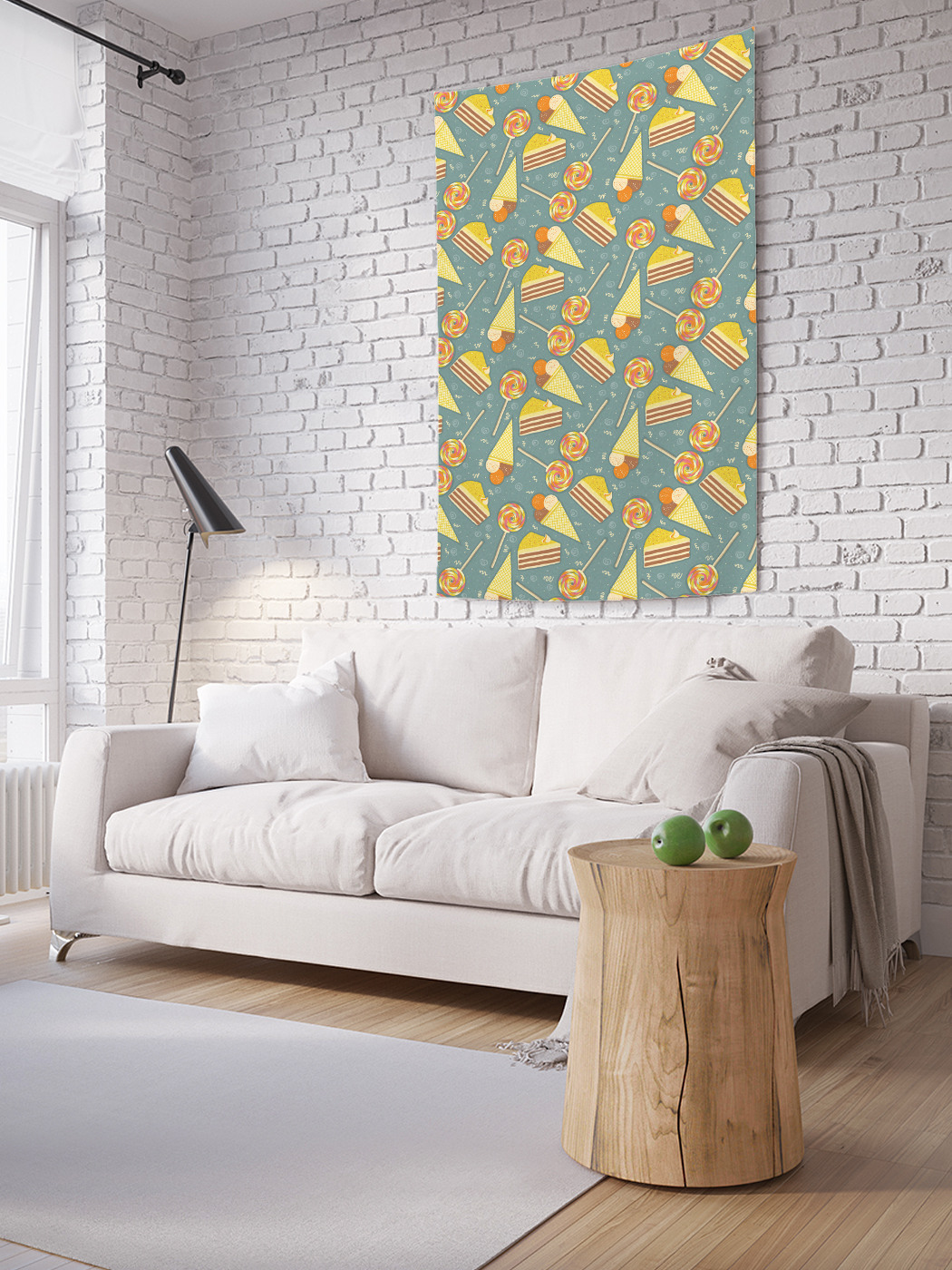 

Вертикальное фотопанно на стену JoyArty Сладкая жизнь 150x200 см, Сладкая жизнь