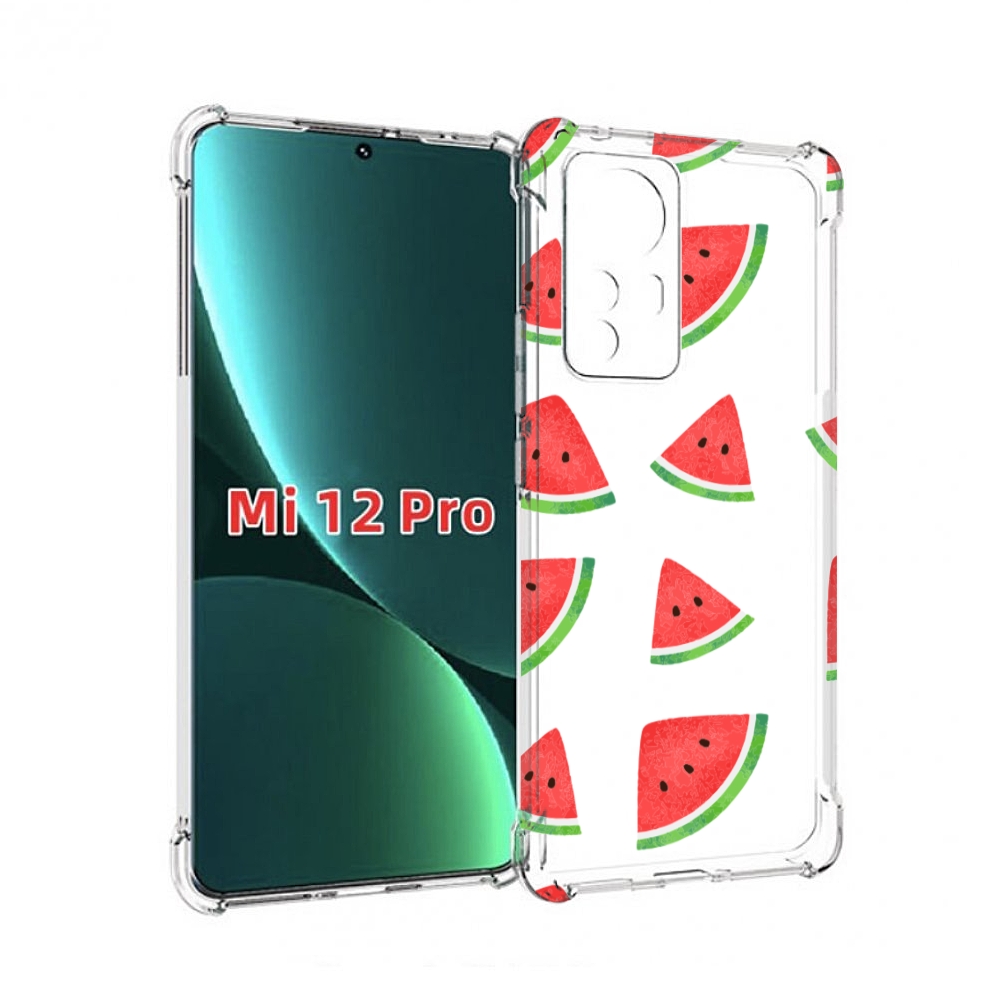 

Чехол MyPads арбузики для Xiaomi 12S Pro, Прозрачный, Tocco