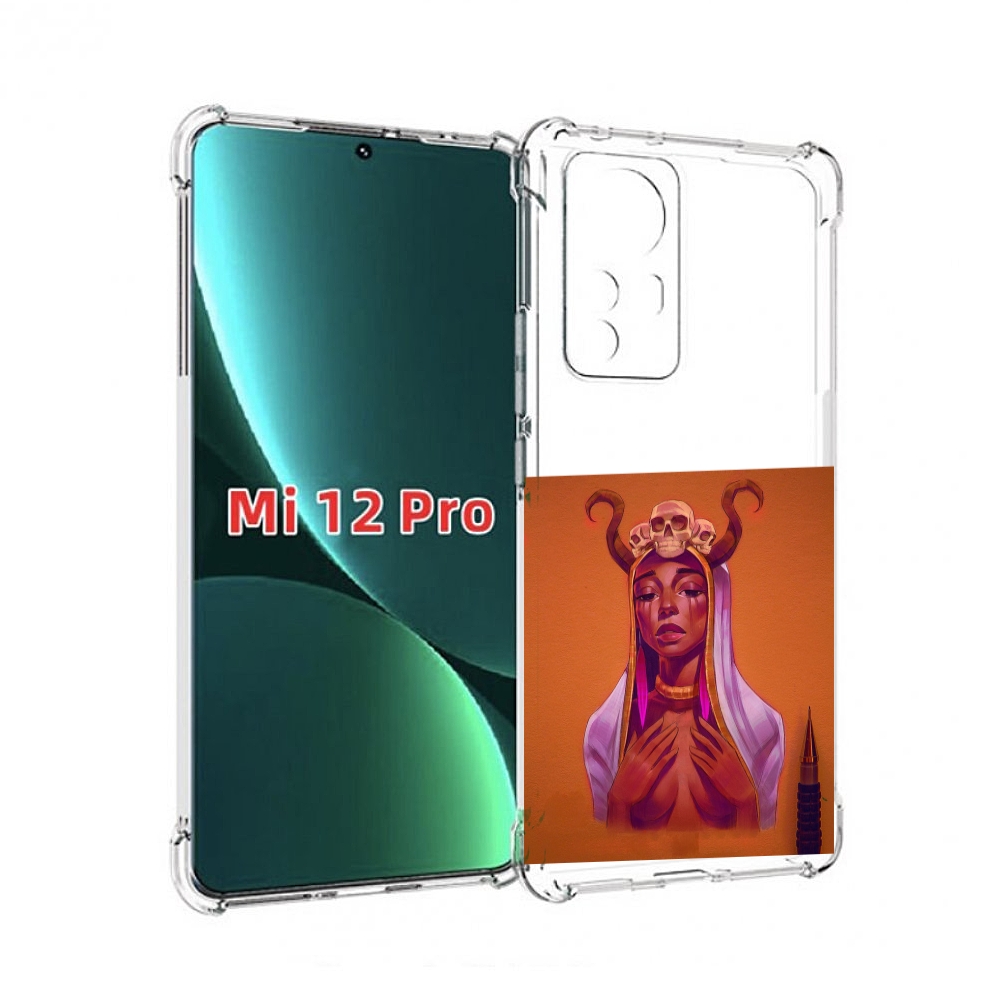 

Чехол MyPads античная-девушка для Xiaomi 12S Pro, Прозрачный, Tocco
