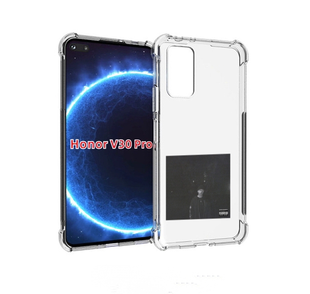 

Чехол бампер MyPads Phuneral Pharaoh для Honor V30 Pro, Прозрачный, Tocco