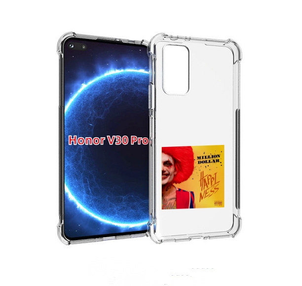 

Чехол бампер MyPads Million Dollar, Happiness Morgenshtern для H, Прозрачный, Tocco