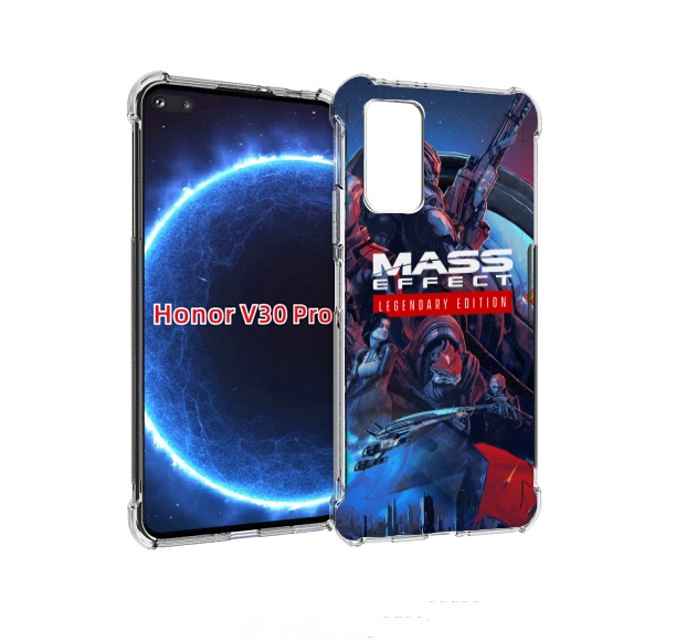 

Чехол бампер MyPads Mass Effect Legendary Edition для Honor, Прозрачный, Tocco