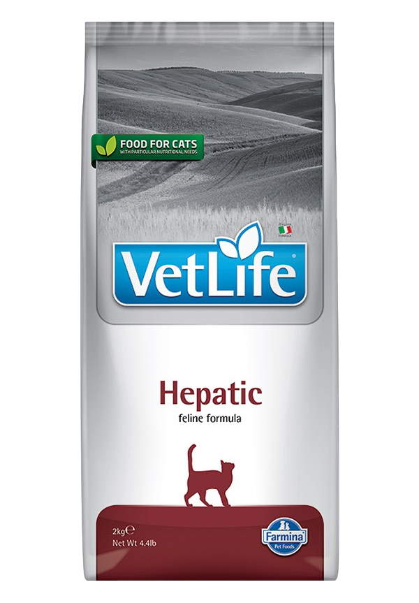 

FARMINA FARMINA VET LIFE FELINE HEPATIC для взрослых кошек при заболеваниях печени (2 кг х