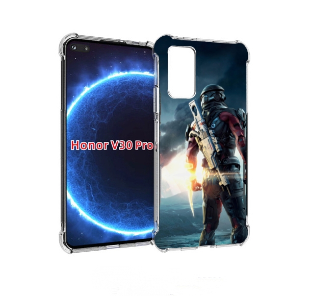 

Чехол бампер MyPads Mass Effect Andromeda Ryder для Honor, Прозрачный, Tocco