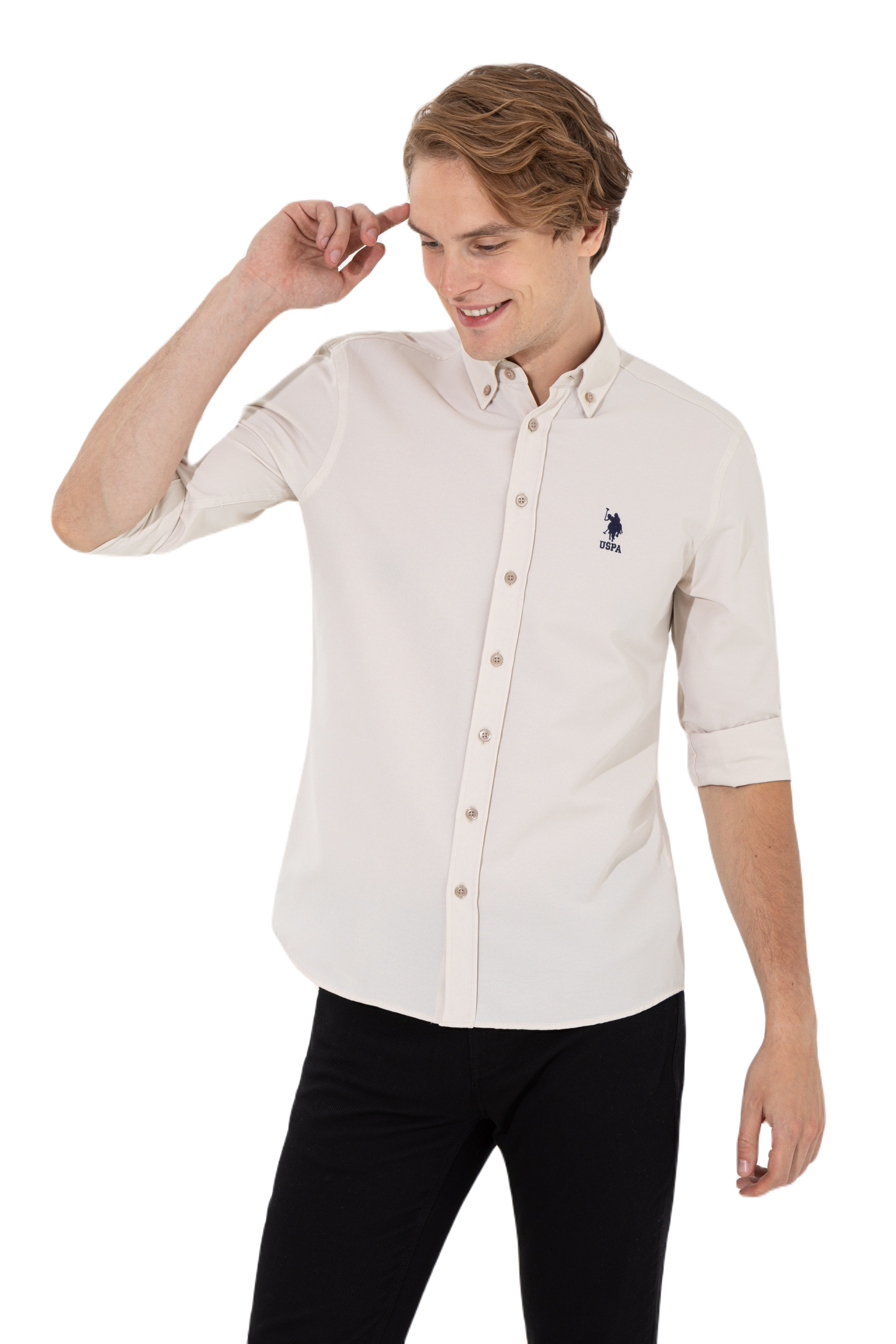 

Рубашка мужская U.S. POLO Assn. g081gl0040meto022k бежевая L, Бежевый, g081gl0040meto022k