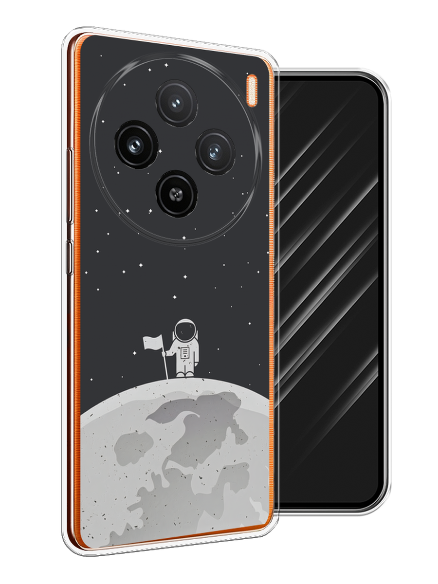 

Чехол Awog на Vivo X100 "Первый на Луне", Черный, 2611750-1