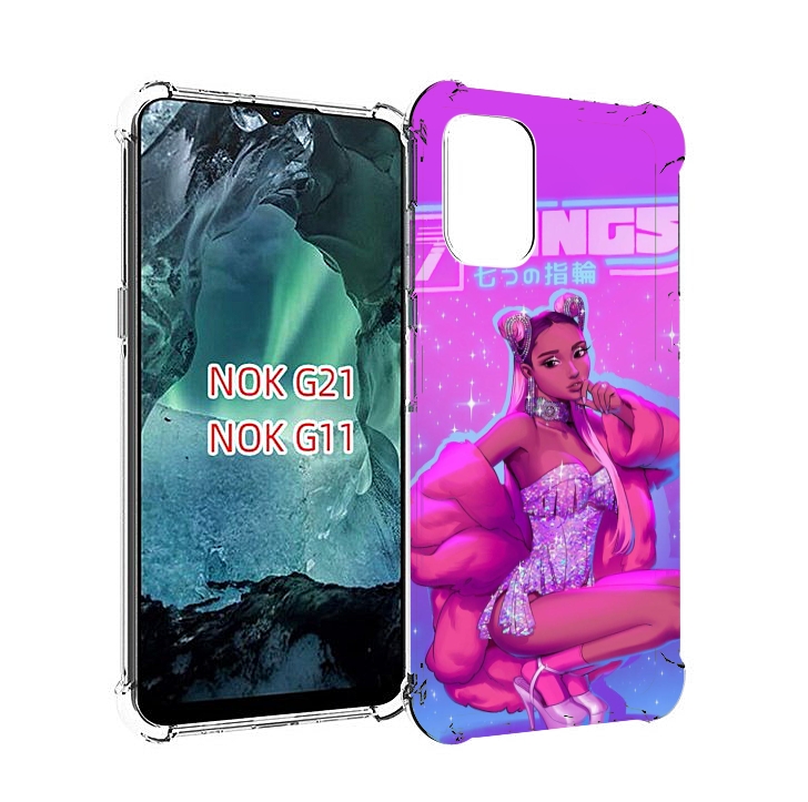 

Чехол Mypads Ариана-Гранде Для Nokia G11/G21, Прозрачный, Tocco