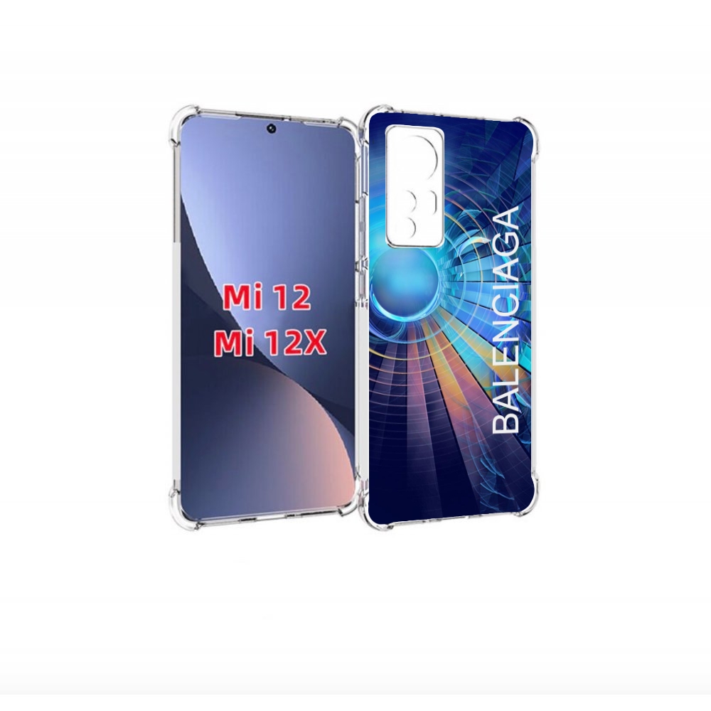 

Чехол бампер MyPads Баленсиага-абстракция для Xiaomi 12., Прозрачный, Tocco