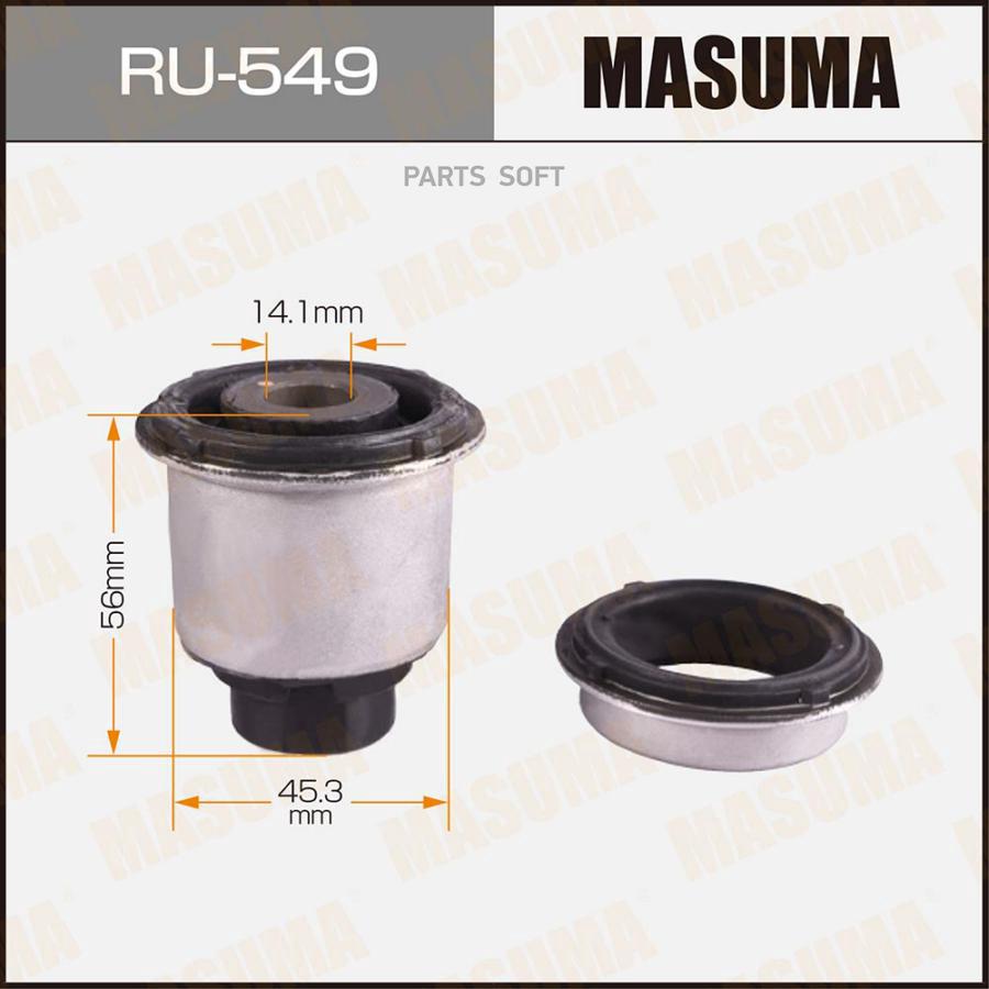 

Сайлентблок Masuma арт. RU-549