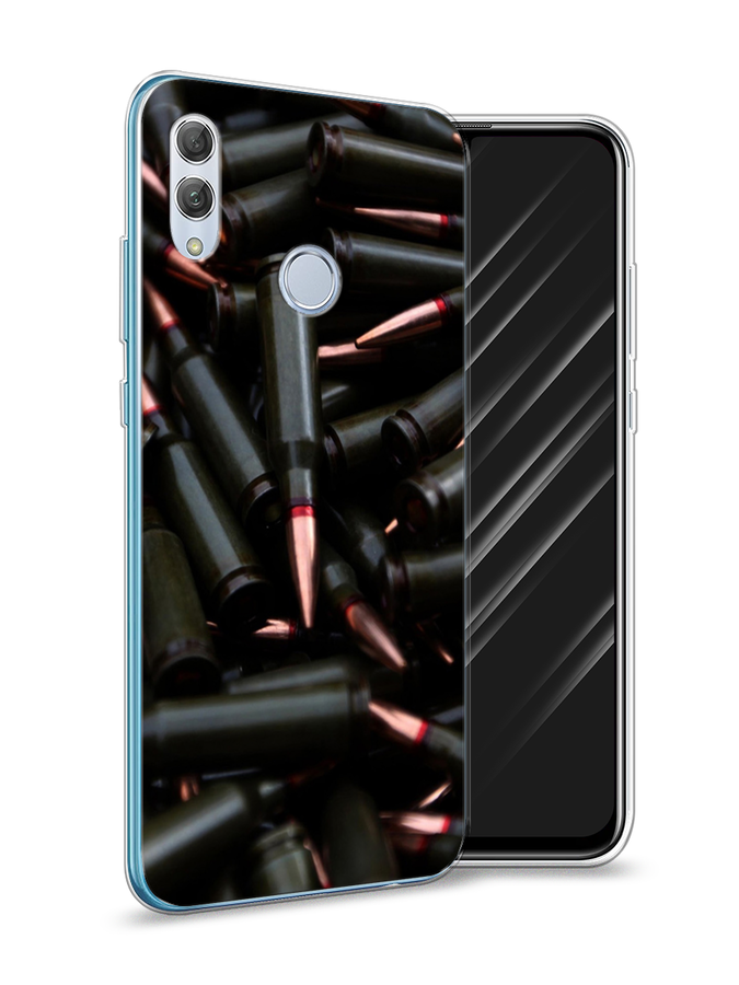 

Чехол Awog на Honor 10 Lite "Пули черные", Черный, 67550-5
