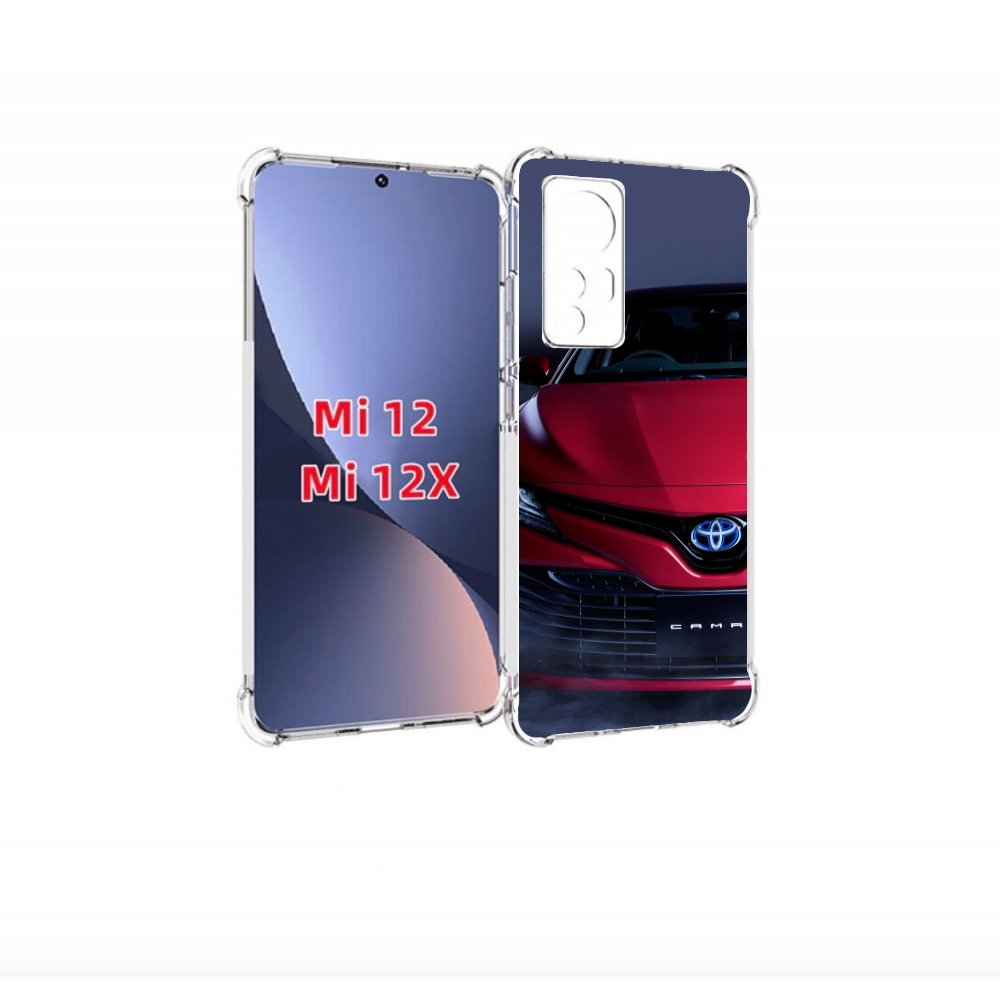 

Чехол бампер MyPads toyota тоиота 1 для Xiaomi 12., Прозрачный, Tocco
