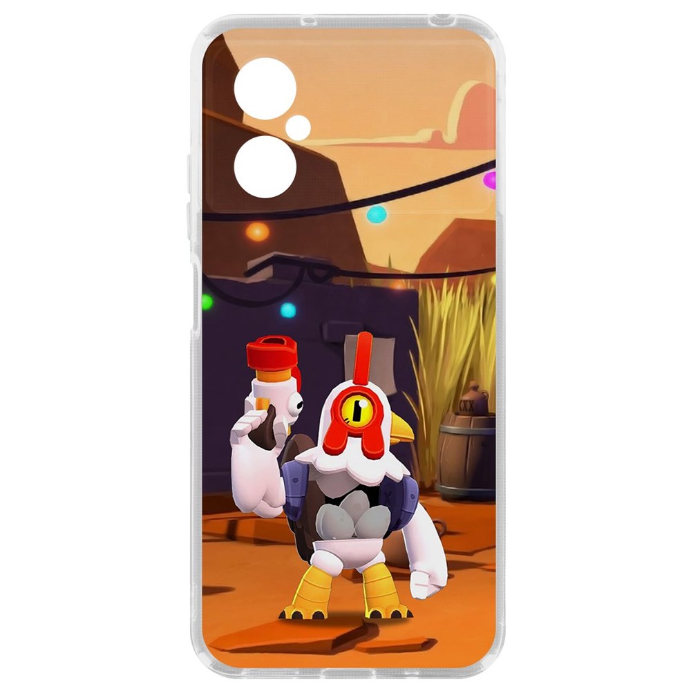 

Чехол Brawl Stars-Цыплёнок Рико для Poco M4 5G