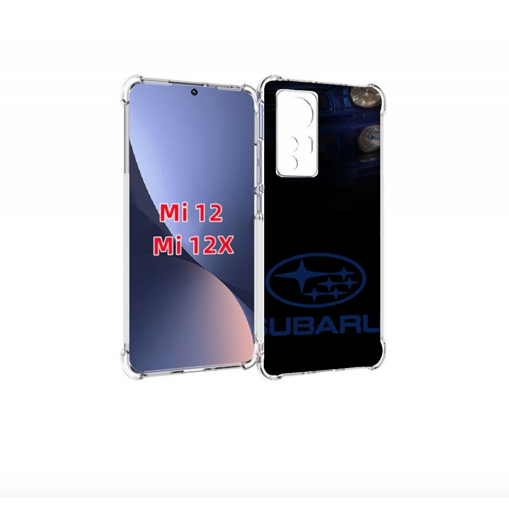 

Чехол-бампер MyPads subaru субару 3 для Xiaomi 12/Xiaomi 12X про, Прозрачный, Tocco