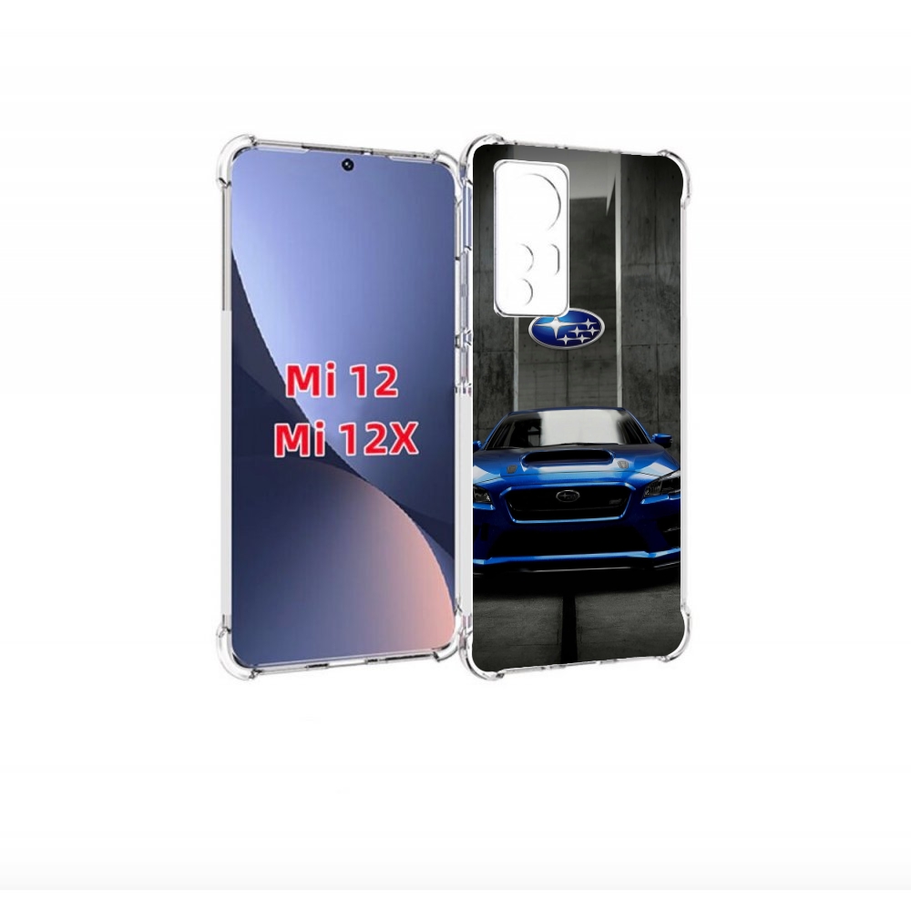 

Чехол бампер MyPads subaru субару 1 мужской для Xiaomi 12., Прозрачный, Tocco