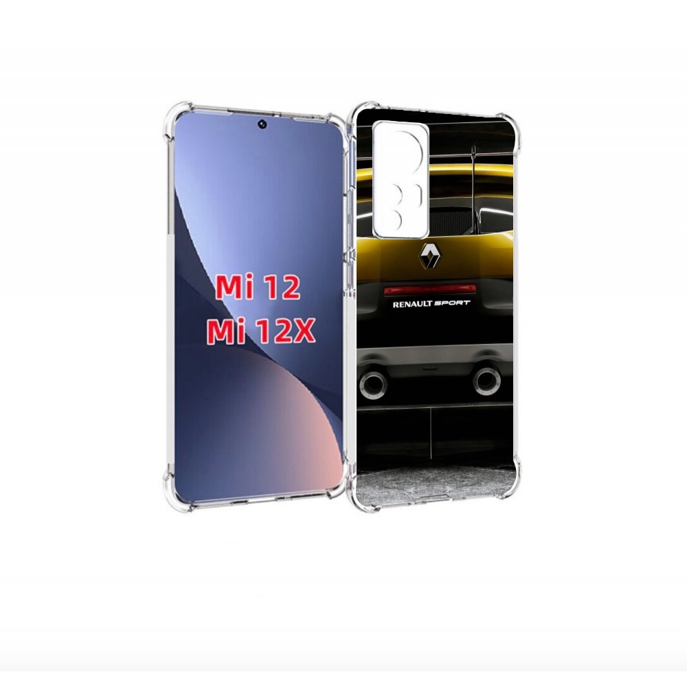 

Чехол бампер MyPads renault-рено-3 мужской для Xiaomi 12., Прозрачный, Tocco
