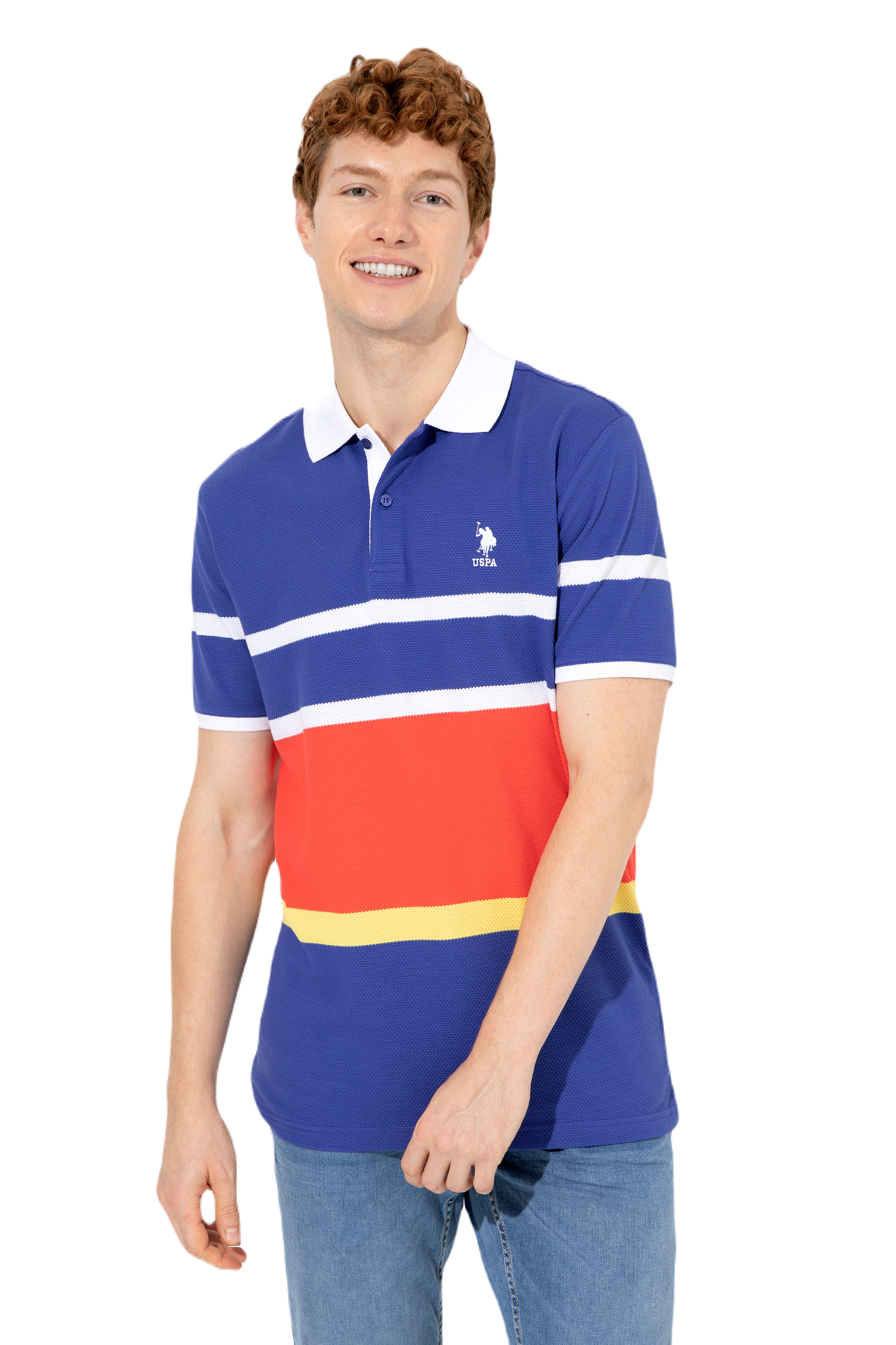 

Футболка мужская U.S. POLO Assn. g081sz0110kaliman синяя S, Синий, g081sz0110kaliman