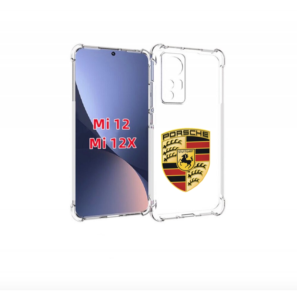 

Чехол бампер MyPads porsche-порш-5 мужской для Xiaomi 12., Прозрачный, Tocco
