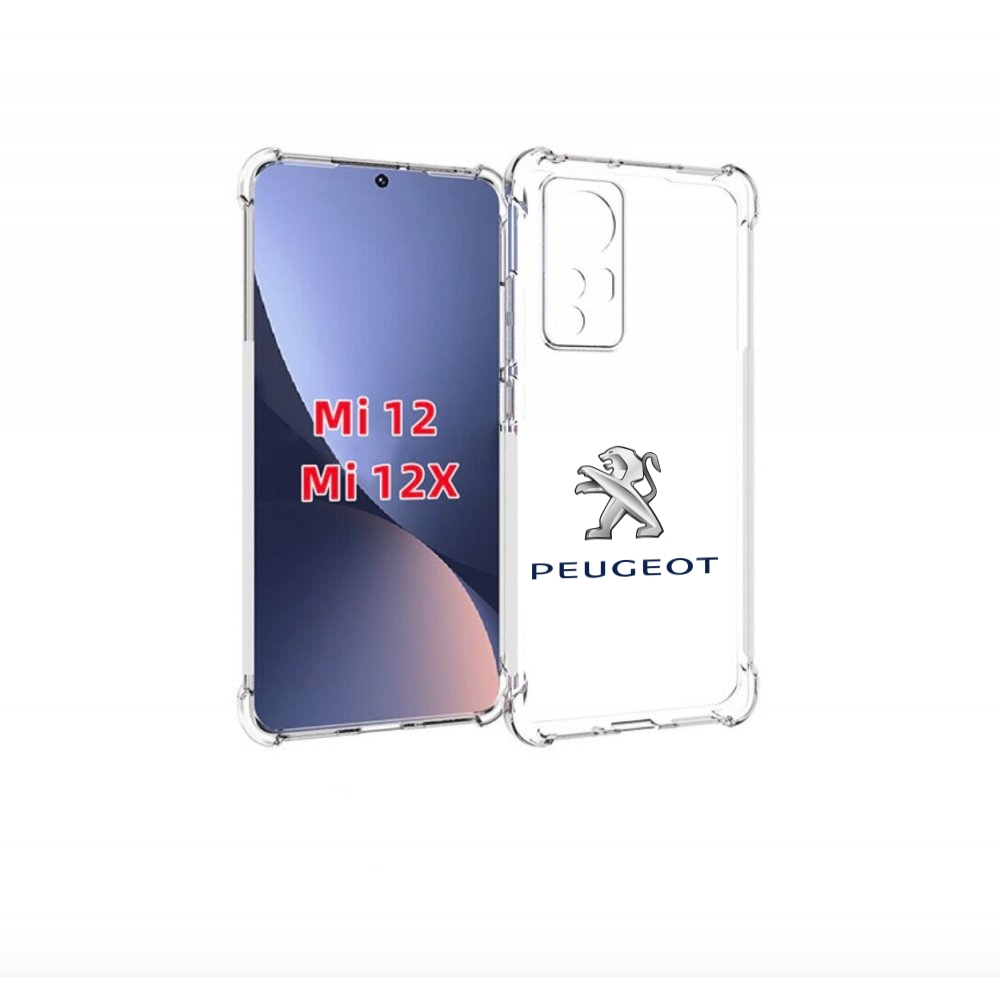 

Чехол-бампер MyPads peugeot-пежо-3 мужской для Xiaomi 12/Xiaomi, Прозрачный, Tocco