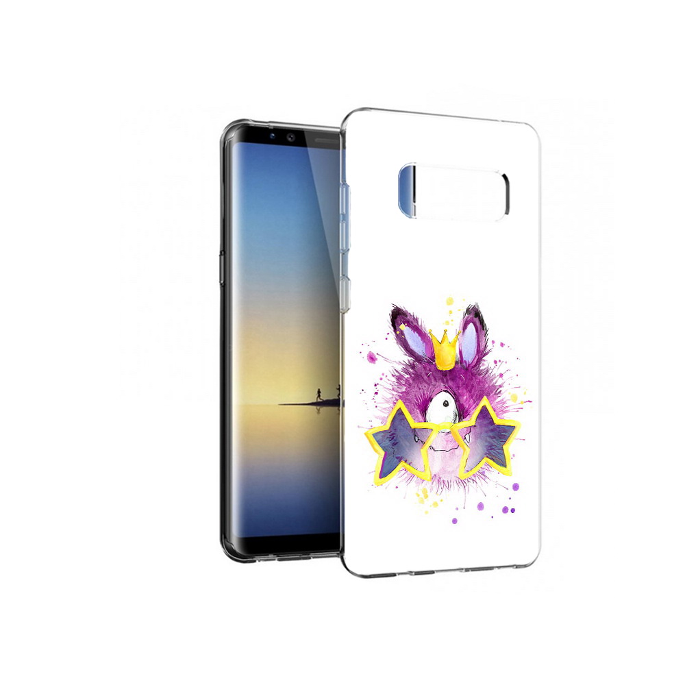 

Чехол MyPads Tocco для Samsung Galaxy Note 8 Шуршуля, Прозрачный, Tocco
