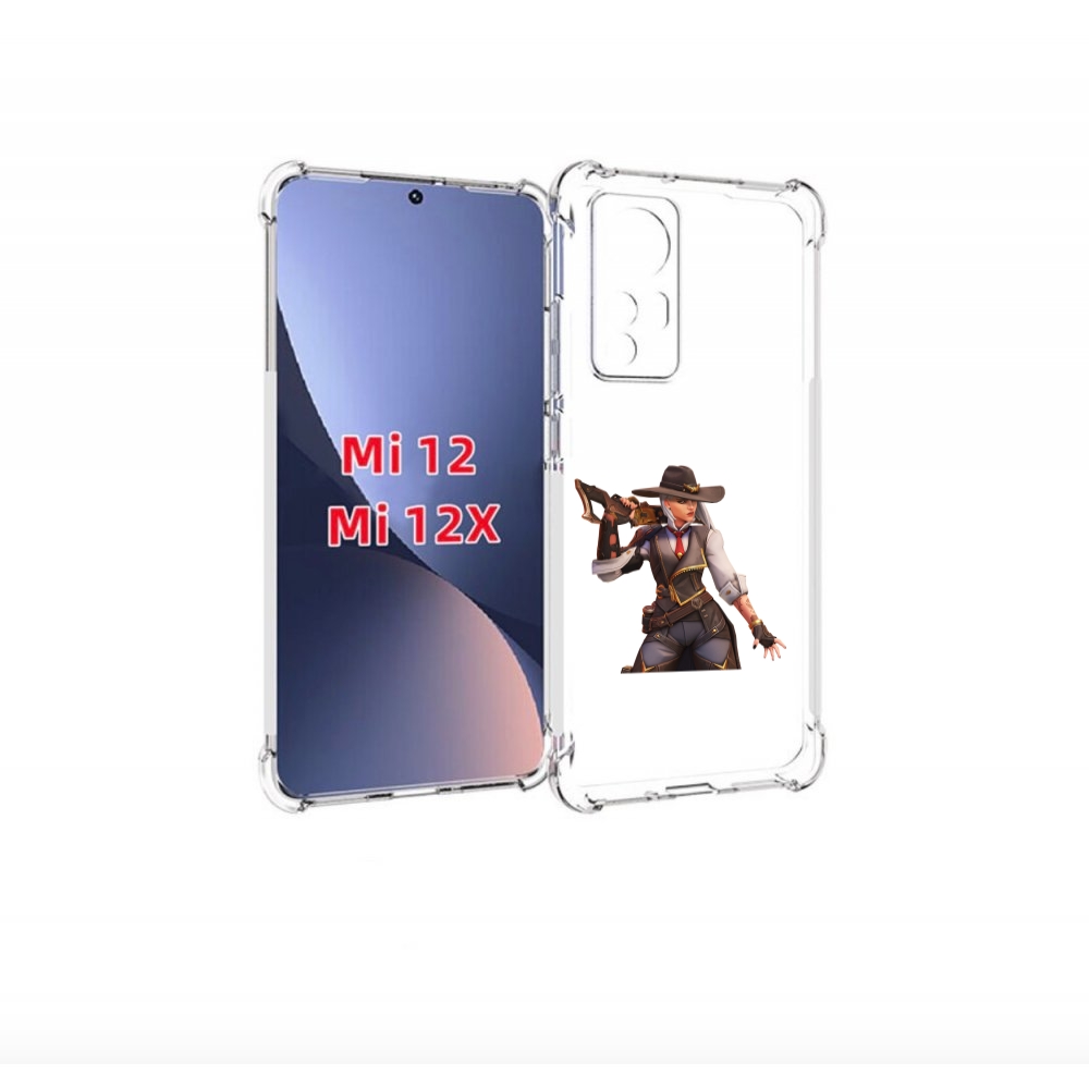 

Чехол бампер MyPads overwatch для Xiaomi 12., Прозрачный, Tocco