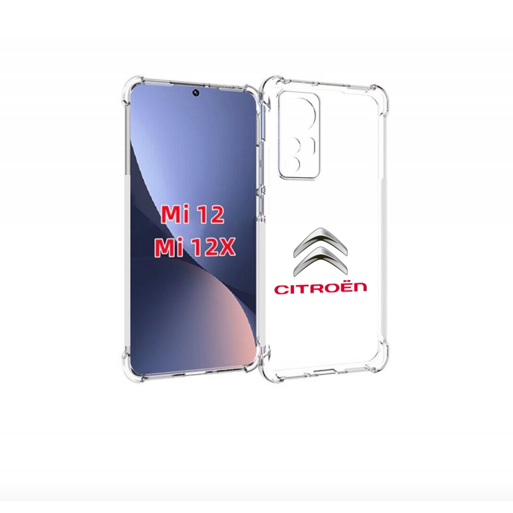 

Чехол бампер MyPads citroen-3 мужской для Xiaomi 12., Прозрачный, Tocco