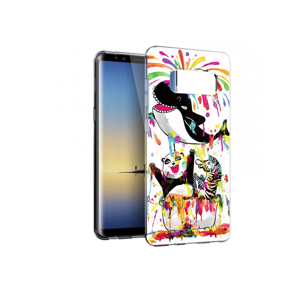

Чехол MyPads Tocco для Samsung Galaxy Note 8 Хиппи кит, Прозрачный, Tocco