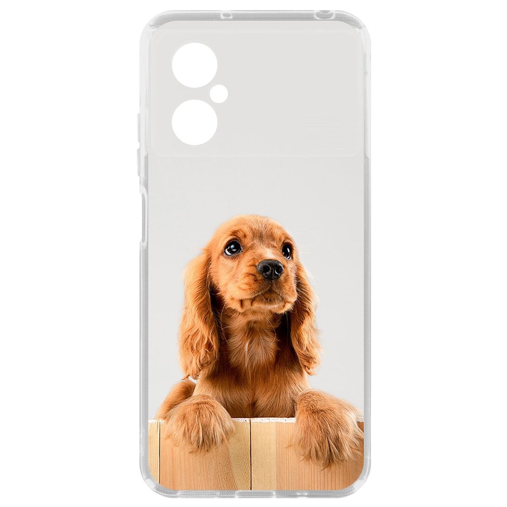 

Чехол-накладка Кейс Выходи играть для Xiaomi Poco M4 5G, Прозрачный