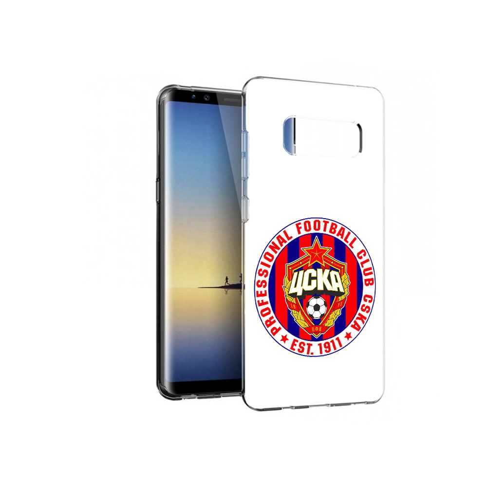 

Чехол MyPads Tocco для Samsung Galaxy Note 8 ФК ЦСК логотип, Прозрачный, Tocco