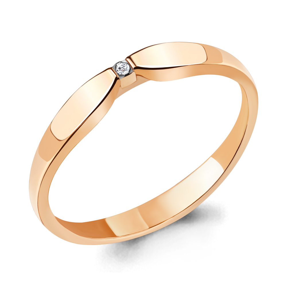 

Кольцо из серебра с бриллиантом Aquamarine Aquamarine 060109_925_з р. 18, 060109_925_з