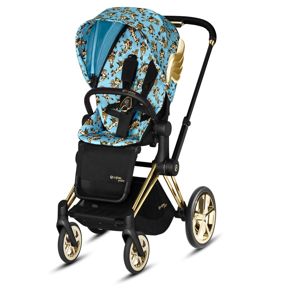 

Коляска прогулочная Cybex PRIAM FE JS Cherubs Blue, Priam Lux Iii Прогулочная
