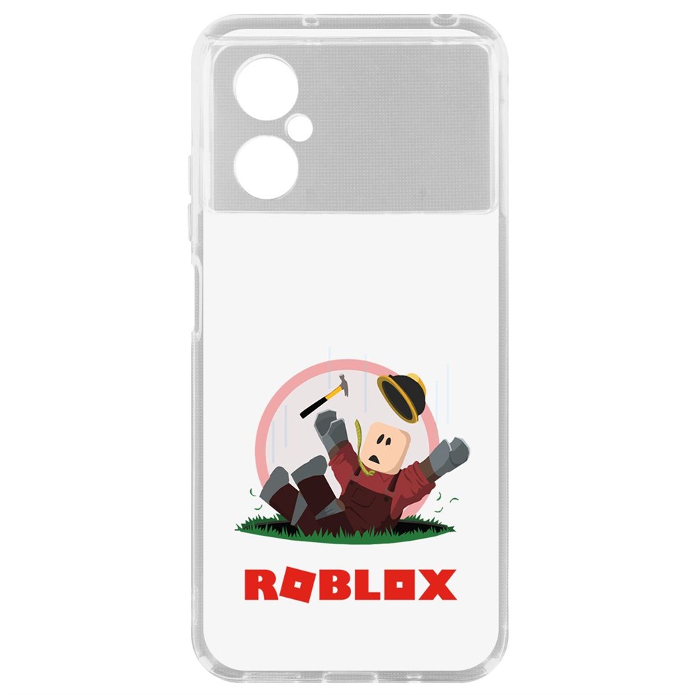 

Чехол Roblox-Ошибка доступа для Poco M4 5G, Прозрачный