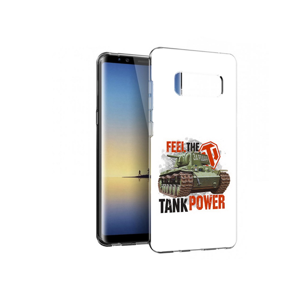 

Чехол MyPads Tocco для Samsung Galaxy Note 8 Танк, Прозрачный, Tocco
