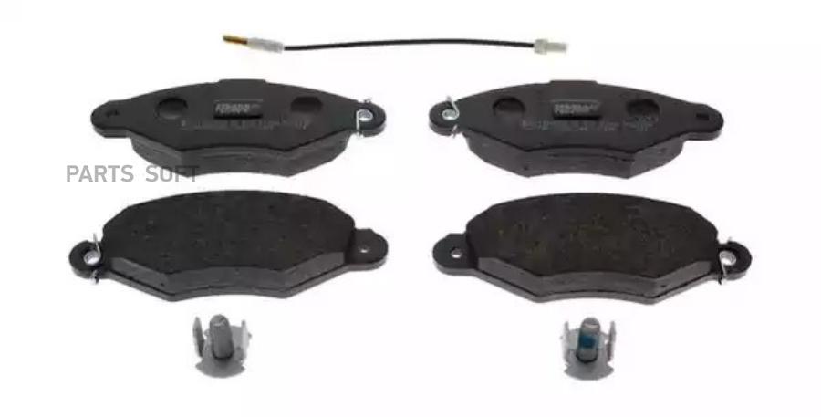 

Колодки дисковые п. Renault Kangoo 1.2/1.4/1.9D 97> FDB1135 =643 00=GDB1321 [7701206811]