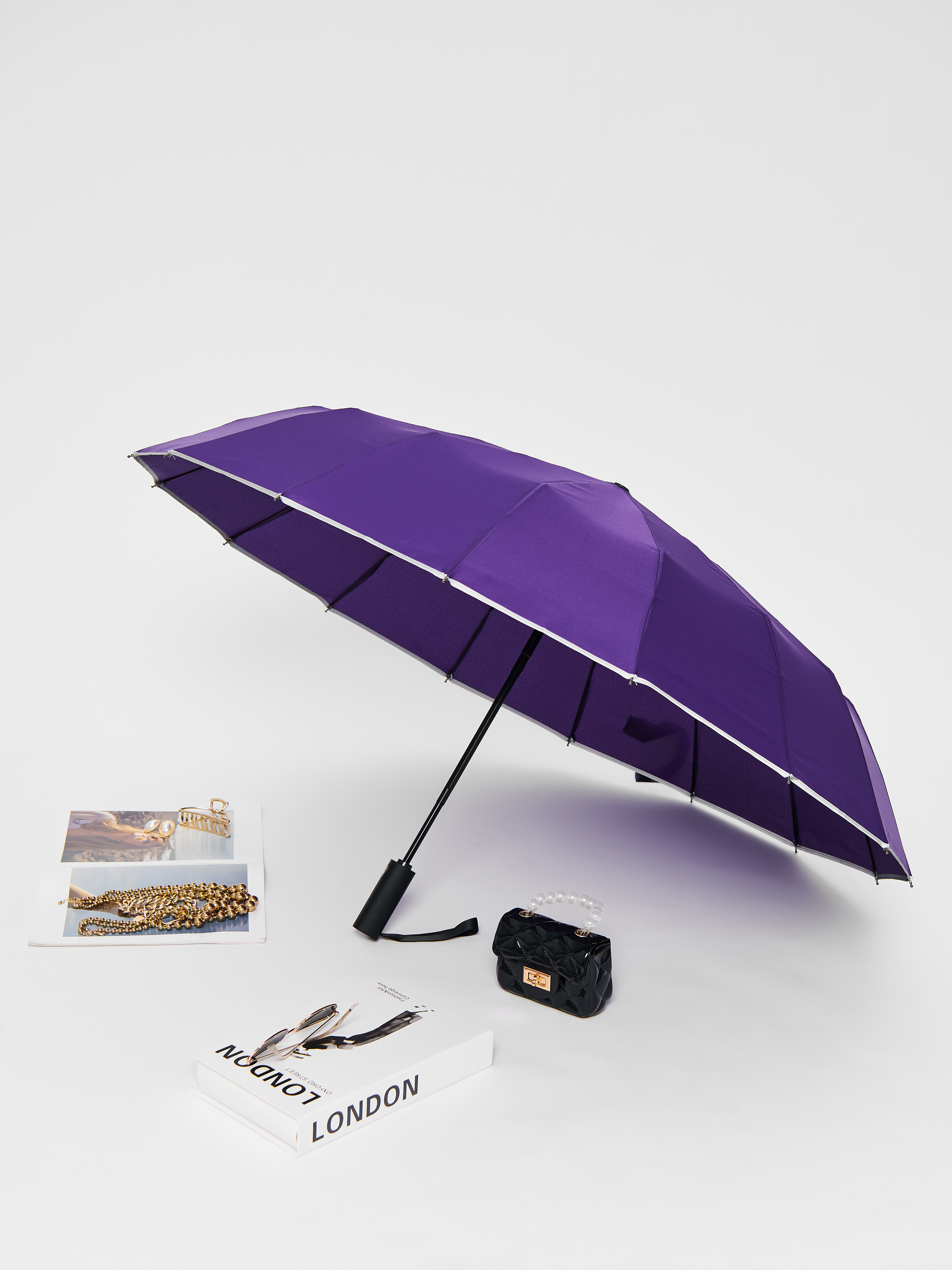 

Зонт женский Arman Umbrella A312 фиолетовый, A312