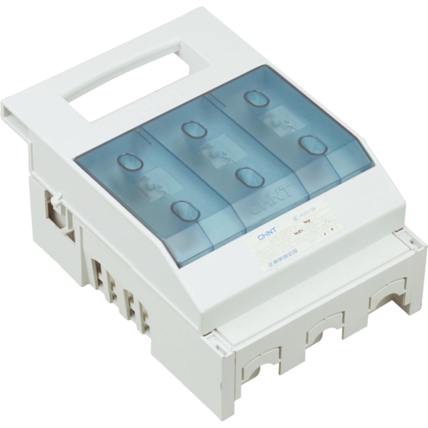 Выключатель-разъединитель 3п 630А откидной с вспомогательными контактами NHR17 CHINT 40302