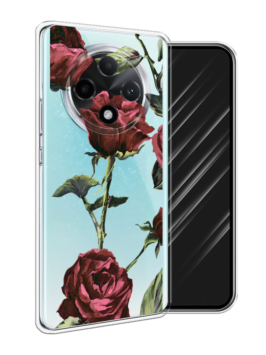 

Чехол Awog на Oppo A3 Pro 5G "Бордовые розы фон", Бордовый, 2517950-1